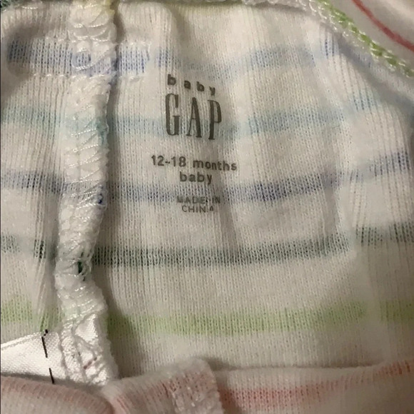 Baby Gap PJ’s Bundle size 6-12 mos pants 12-18 mos - Picture 8 of 8